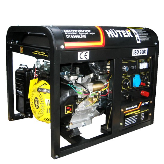 Сварочный бензиновый генератор Huter DY6500LXW