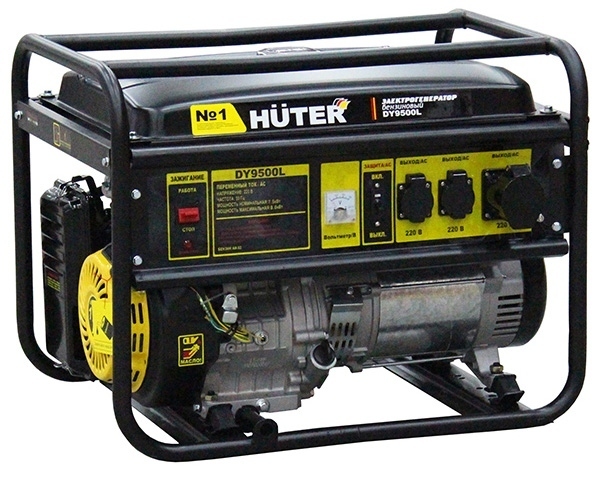 Бензиновый генератор Huter DY9500L