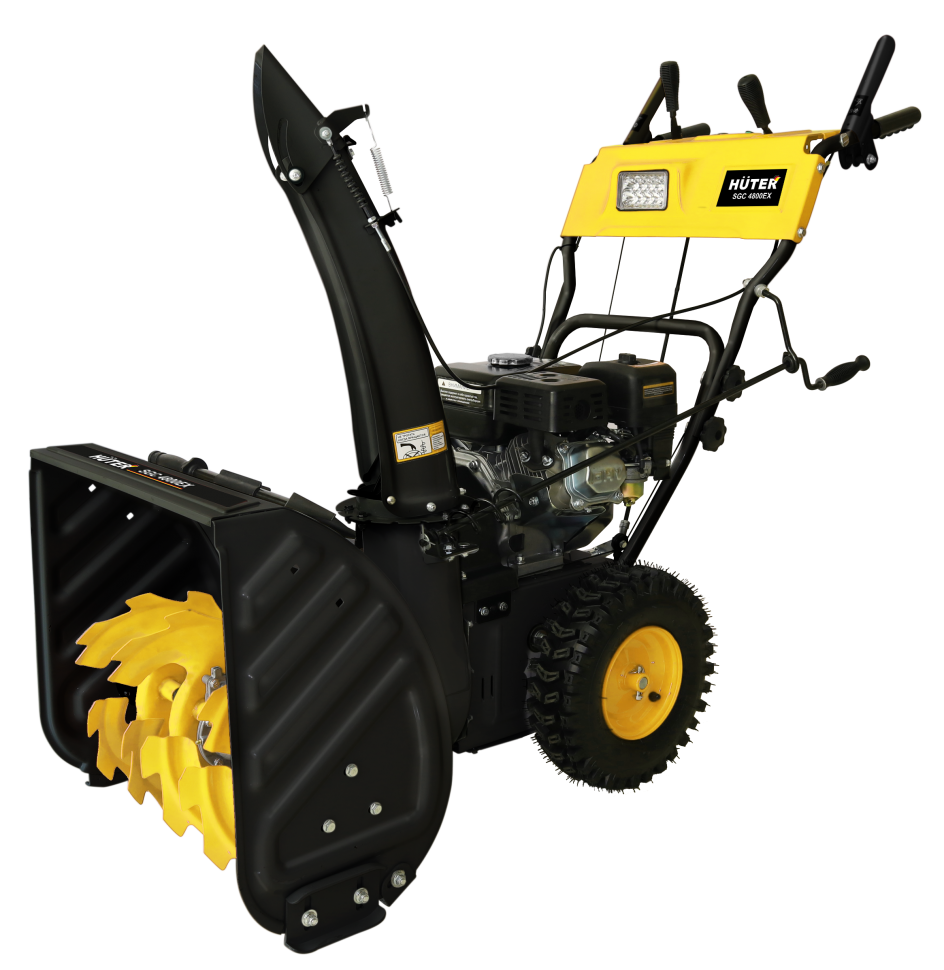 Снегоуборщик самоходный Huter SGC 4800EX с электростартером